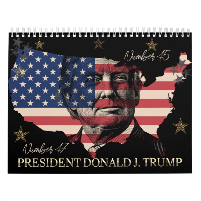 Calendrier du président Donald J. Trump Numéro 47 (Protection)