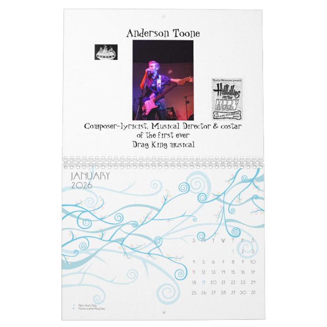 Calendrier du projet 2009 d'ordure de transport ! (Jan 2026)