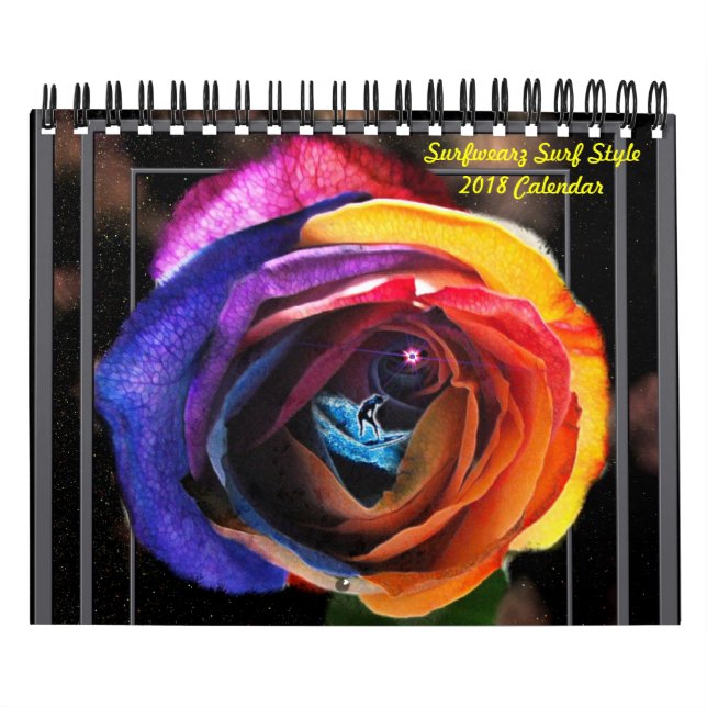 Calendrier du style de Surf 2018 (Protection)