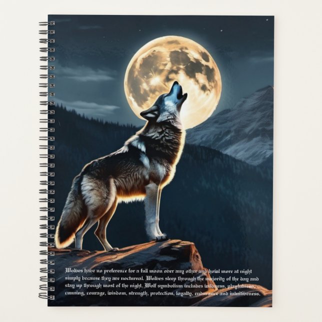 Calendrier du symbole Wolf (Devant)
