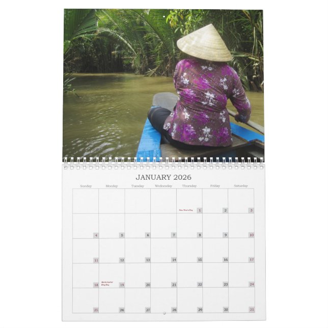 Calendrier du Vietnam 2012 (Jan 2026)