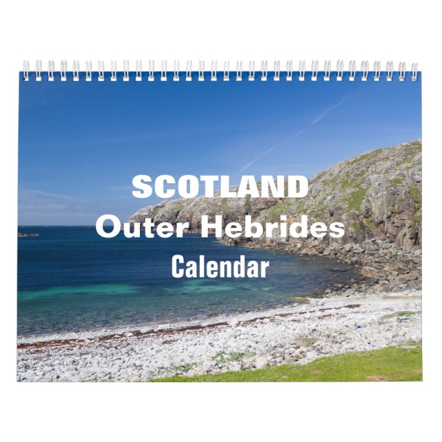 Calendrier Écosse Hébrides extérieures 2025 (Protection)