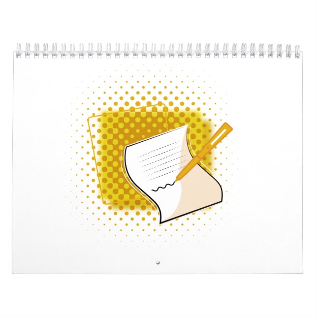 Calendrier Écriture Lover (Protection)