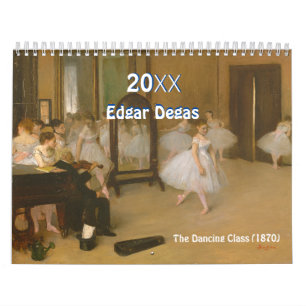 Calendrier Edgar Degas Calendar Impressionnistes
