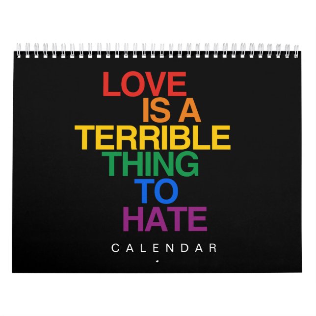CALENDRIER ÉGALITÉ DE LGBT (Protection)