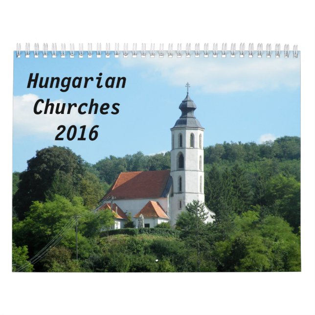 Calendrier Églises hongroises 2016 (Protection)