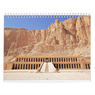 Calendrier Égypte ancienne Hatshepsut Temple paysage 2025