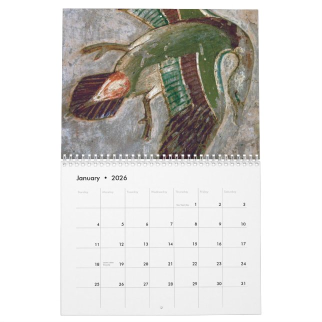 Calendrier Égypte et Jordanie 2011 (Jan 2026)