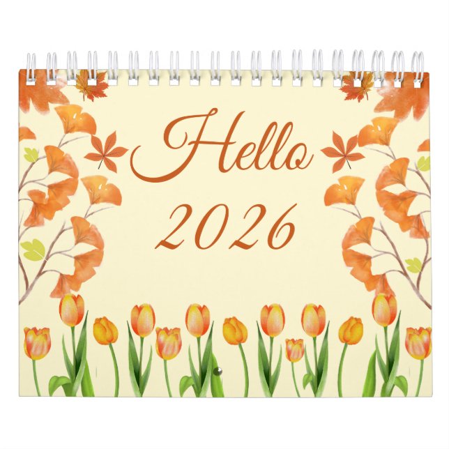 Calendrier élégant de citations 2026 (Protection)