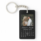 Calendrier Élégant de Mariage et d'Anniversaire de