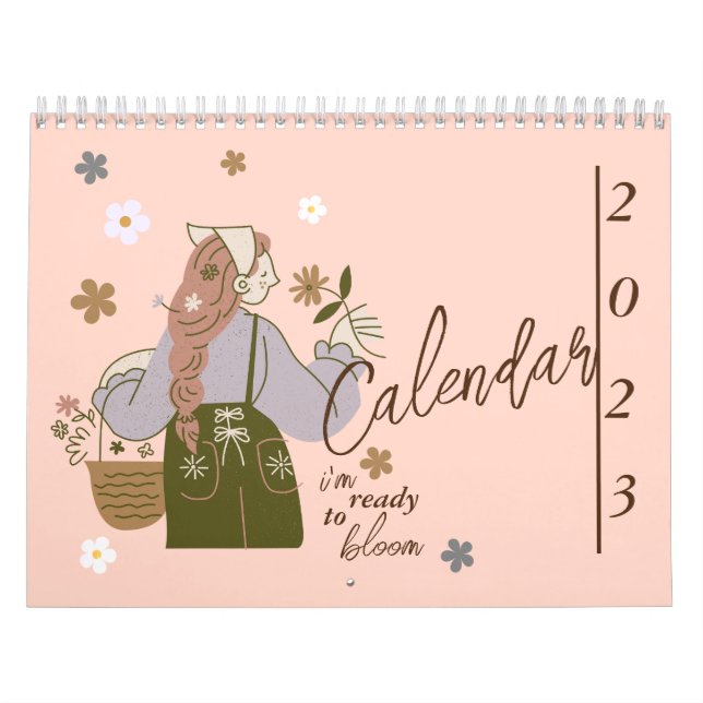 Calendrier Elégante esthétique belles affirmations 2025 (Protection)