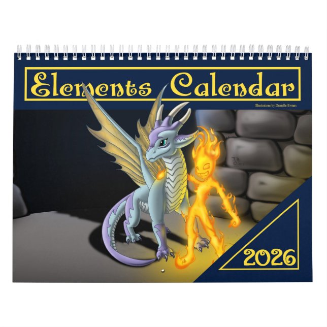 Calendrier Éléments 2026 (Protection)