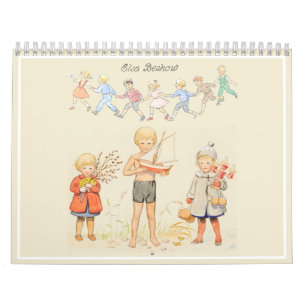 Calendrier Elsa Beskow 2 Page Layout Wall Calendar