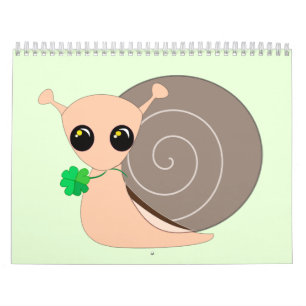 Calendrier enfant avec peinture design amusant