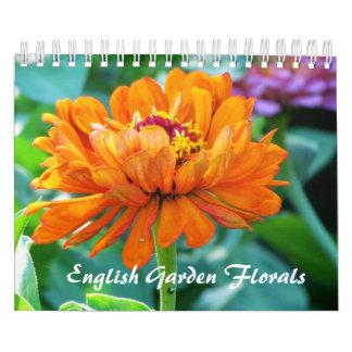 Calendrier English Garden Florals 2014 Calendar