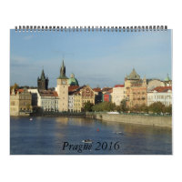 Calendrier énorme de Prague 2016