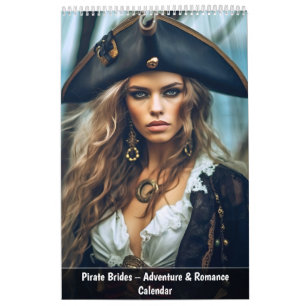 Calendrier Épouses Pirates – Aventure & Romance