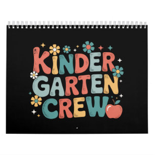 Calendrier Équipe de maternelle rentrée scolaire Enseignant