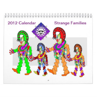 Calendrier étrange des familles 2012