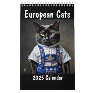 Calendrier européen des chats