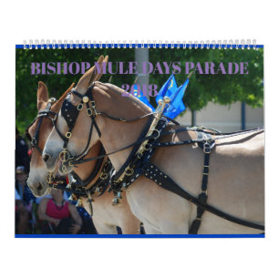 Calendrier Évêque Mule Days Parade de 2018