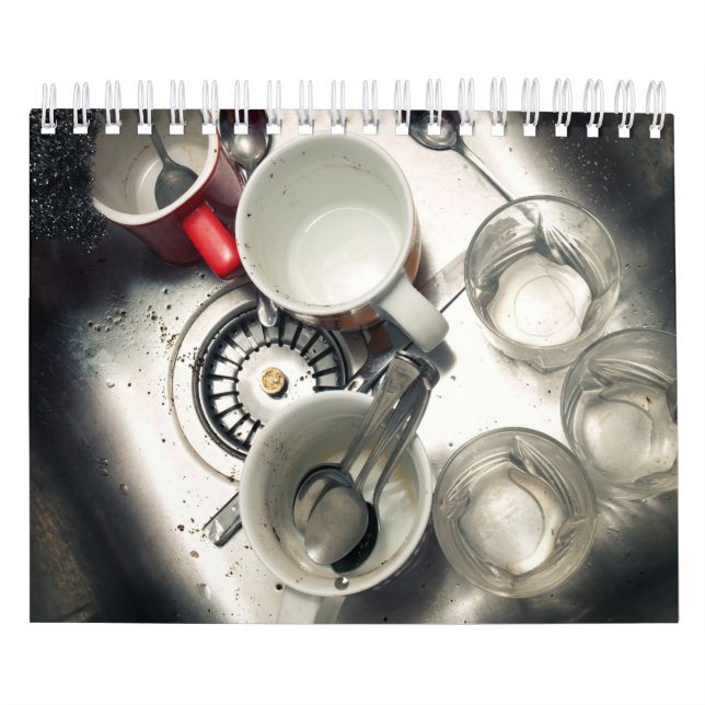 Calendrier Évier de cuisine sale (Protection)