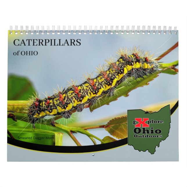Calendrier Explorez les chenilles extérieures de l'Ohio (Protection)
