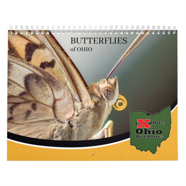 Calendrier Explorez Ohio Outdoors Papillons de l'Ohio Calendr (Protection)