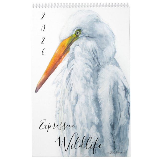 Calendrier Expressive Wildlife Calendar (Protection)
