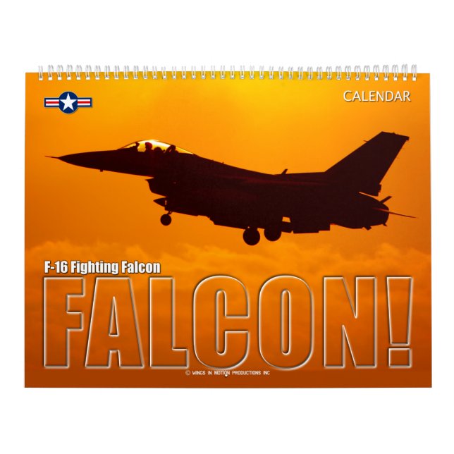 CALENDRIER F-16 FALCON DE COMBAT (Protection)