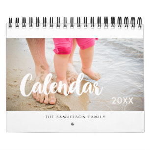 Calendrier familial simple 2025