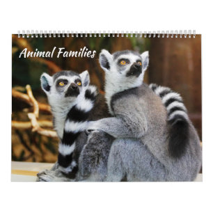 Calendrier Familles animales