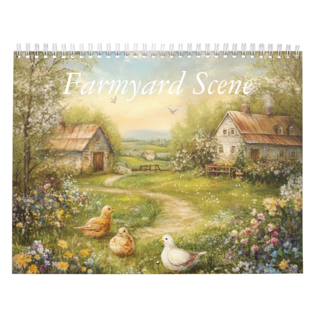 Calendrier Farmyard Scene (Protection)