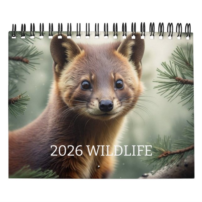 Calendrier Faune de 2026 (Protection)