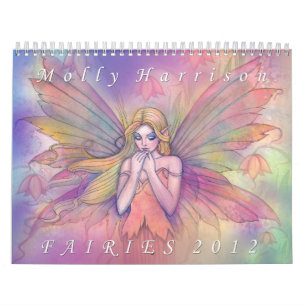 Calendrier fée 2012 par Molly Harrison