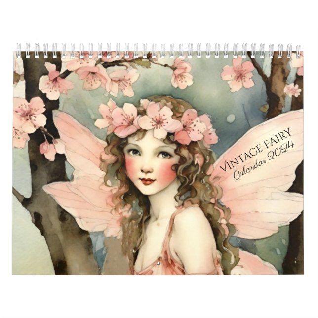 Calendrier Fée vintage (Protection)
