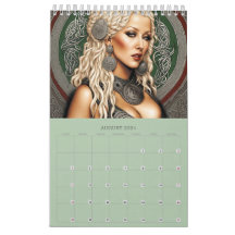 Calendrier féminin 2024