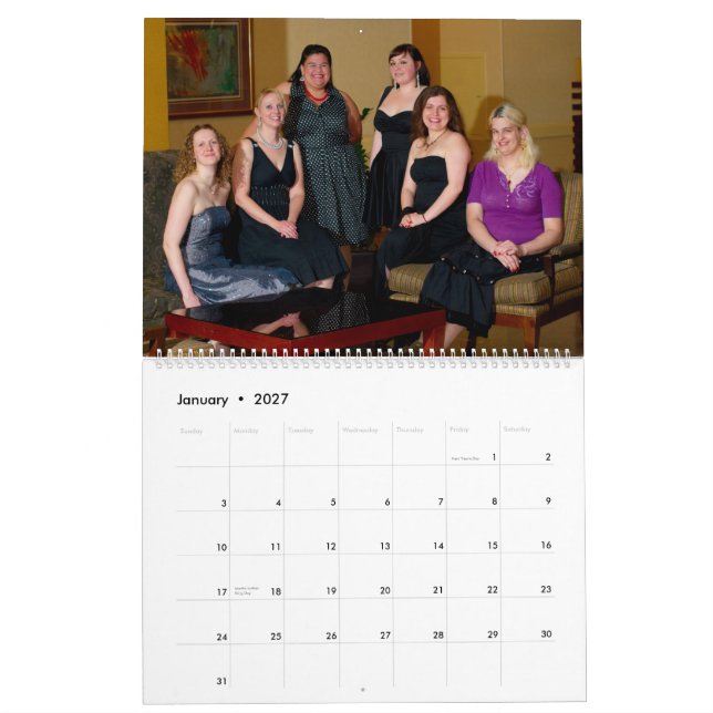 Calendrier Femmes 2010 de PHP (grandes) (Jan 2027)