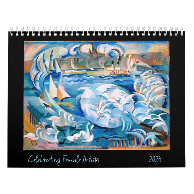 Calendrier Fête des artistes féminines 2026 (Protection)