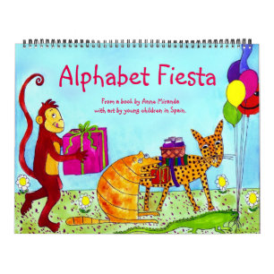 Calendrier Fiesta d'alphabet