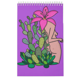 Calendrier Fille Cactus