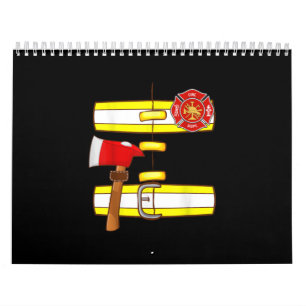 Calendrier Firefighter Costume Fan Men Women