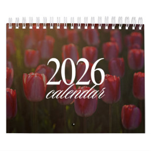 Calendrier Fleur 2026