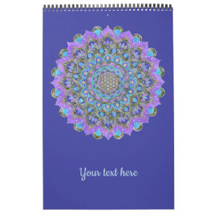 Calendrier Fleur De Vie - Mandala India Style 2