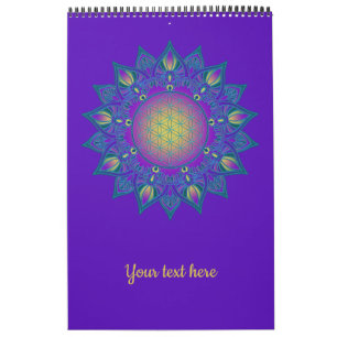 Calendrier Fleur De Vie - Mandala Indien 3