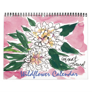 Calendrier fleur sauvage