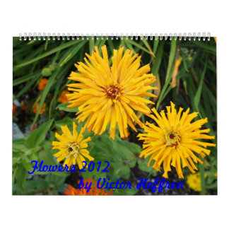 Calendrier Fleurs