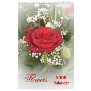 Calendrier Fleurs 2009