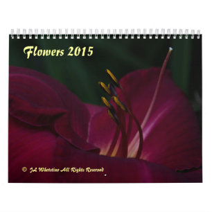 Calendrier Fleurs 2015