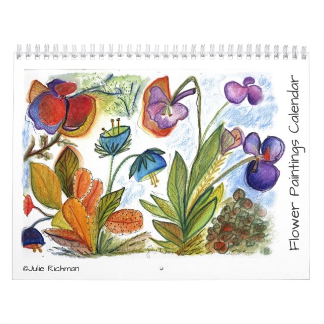Calendrier Fleurs à éclairer tous les mois (Protection)